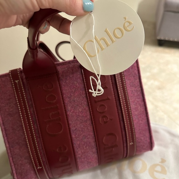 NWT Cholé Woody Bag - Striking Purple - Picture 7 of 7